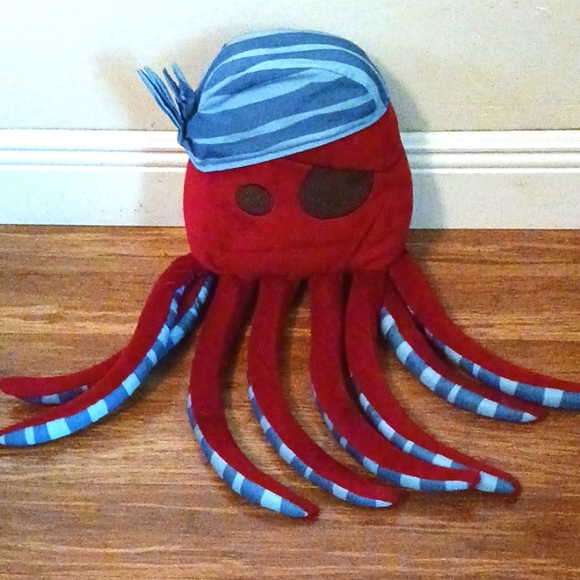 Target Toys Circo Pirate Octopus Pillow Plush 22 Long Top To Bottom